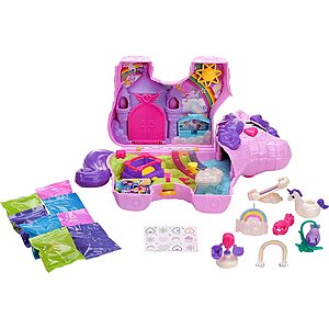 Polly Pocket Playset: Unicorn Party Large Compact $9.75, Koala Adventures Wearable Purse Compact $9.50 & More + Free Shipping w/ Prime or on $25+