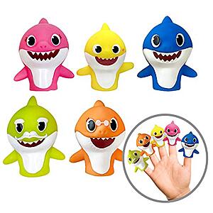 Nickelodeon Baby Shark 5 Pc Finger Puppet Set - $5.99 - Amazon