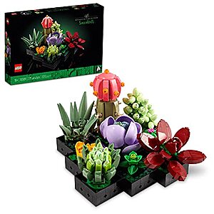 771-Piece LEGO Succulents Botanical Collection Plant Building Kit (10309) - $39.99 + F/S - Amazon