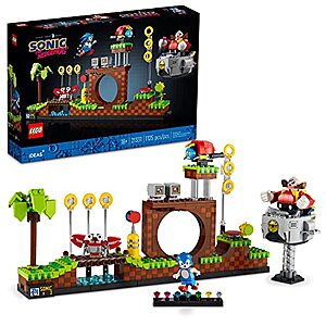 1,125-Pc LEGO Ideas Sonic The Hedgehog Green Hill Zone Building Set (21331) $64 + Free Shipping