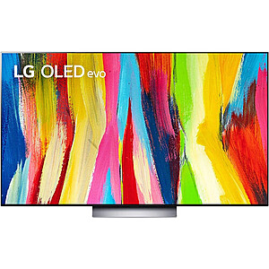 LG 65 Inch Class C2 AUA series OLED evo 4K UHD Smart webOS 22 w/ ThinQ AI TV ($1275) LG EPP $1274.99