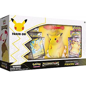 Pokémon - Pokemon TCG 25th Anniversary Pikachu VMAX Premium Figure Collection