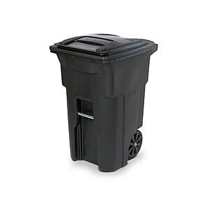 Toter 64 Gal. Trash Can *Black* with Wheels and Lid ($83 w/ Free Pickup at Walmart - Check Local Store Inventory)