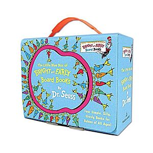 Dr. Seuss The Little Blue Box of Bright and Early Board Books Set $8.10 + Free Shipping w/ Prime or on $25+