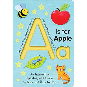 A is for Apple Smart Kids Trace-and-Flip Board Book $2.95 & More + Free Shipping w/ Prime, FS on $25+ or Free Store Pickup at Target