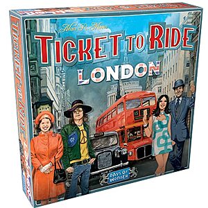 Ticket to Ride London Board Game $9 + Free Shipping w/ Prime or on $25+