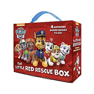 4-Pack Paw Patrol The Little Red Rescue Box Children's Board Book Set $5.35 + Free S&H on $35+