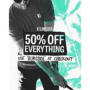 LinkSoul Golf and Casual Apparel - 50% off everything