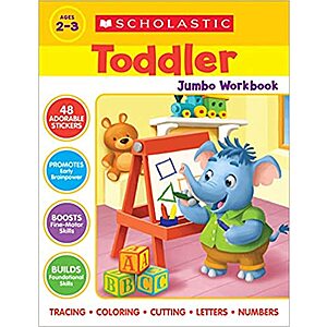 Scholastic Toddler Jumbo Workbook: Scholastic: 9781338739350: Amazon.com: Books $3.56