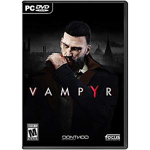 Vampyr (PC DVD w/ Steam Activation Code) - $15.99 + Free Shipping @ Amazon