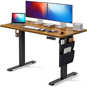 Amazon: Marsail Standing Desk Adjustable Height 48 x 24 Inch, Rustic $122.68 + Free Shipping