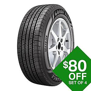 Goodyear Tires Up to $340 off after $140 instant savings & $200 MFG MIR (+tx as applicable) at Sams Club with Goodyear CC.  Must buy 4. Valid 8/30 and 8/31 only. $144.99 $579.96