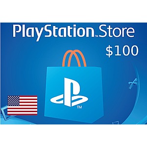 $100 Playstation Network Gift Card (Digital Key) $78
