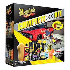 Meguiars 9 peice complete car kit In store only $9 at Walmart *B&M YMMV Deal*