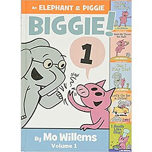 An Elephant & Piggie Biggie! Volume 1 or 2 (Hardcover Book) $6 each