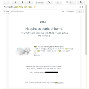 Nest Secure for $300