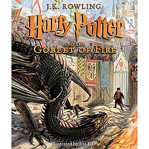 Harry Potter Illustrated Editions - Sorcerer's Stone - $16.99, Chamber of Secrets $20.30, Goblet of Fire - $16.52,  Order of the Phoenix - $26.99 after clipping $5 coupon