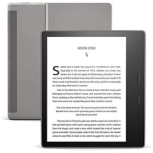 Kindle Oasis E-Reader (10th Generation Model, Ad Supported): 32GB $185, 8GB $165 + Free Shipping