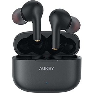 AUKEY EP-T27 True Wireless Bluetooth 5 IPX7 Waterproof Earbuds w/ Charging Case $27.50 + Free Shipping