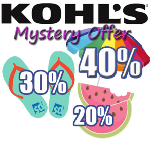 Slickdeals Exclusive: Kohl's Mystery Coupon Thru SD Extension Up to 40% Off + Free S/H on $75+ or Free S/H for Cardholders