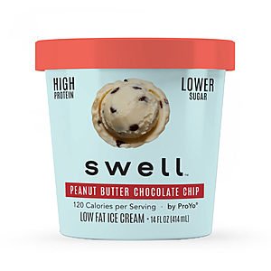 FREE PINT of Swell Low Fat/High Protein Ice Cream @ Giant Food Stores & Stop and Shop