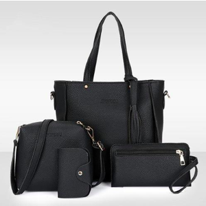 4-Piece Women Handbag Set (various colors)  $9 + Free S&H
